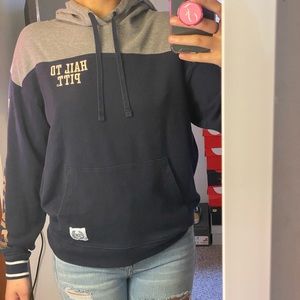 Pink PITT College Team Hoodie